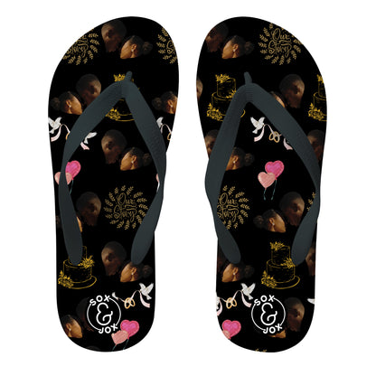 Custom Face Flip Flops