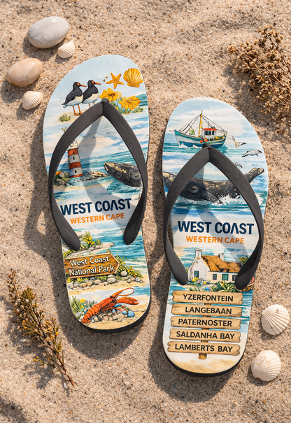 West Coast Collection Flip Flops