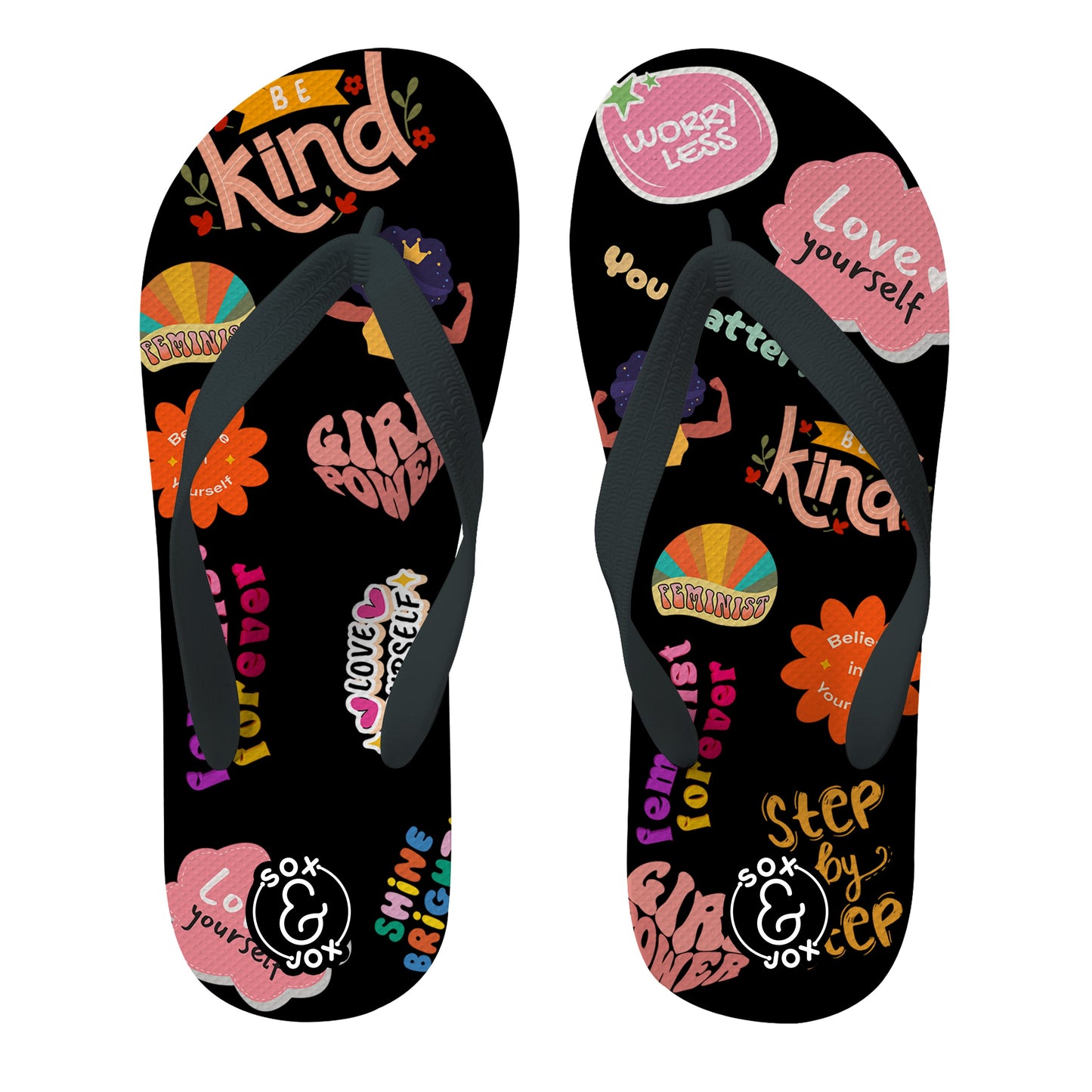 Custom Name Flip Flops
