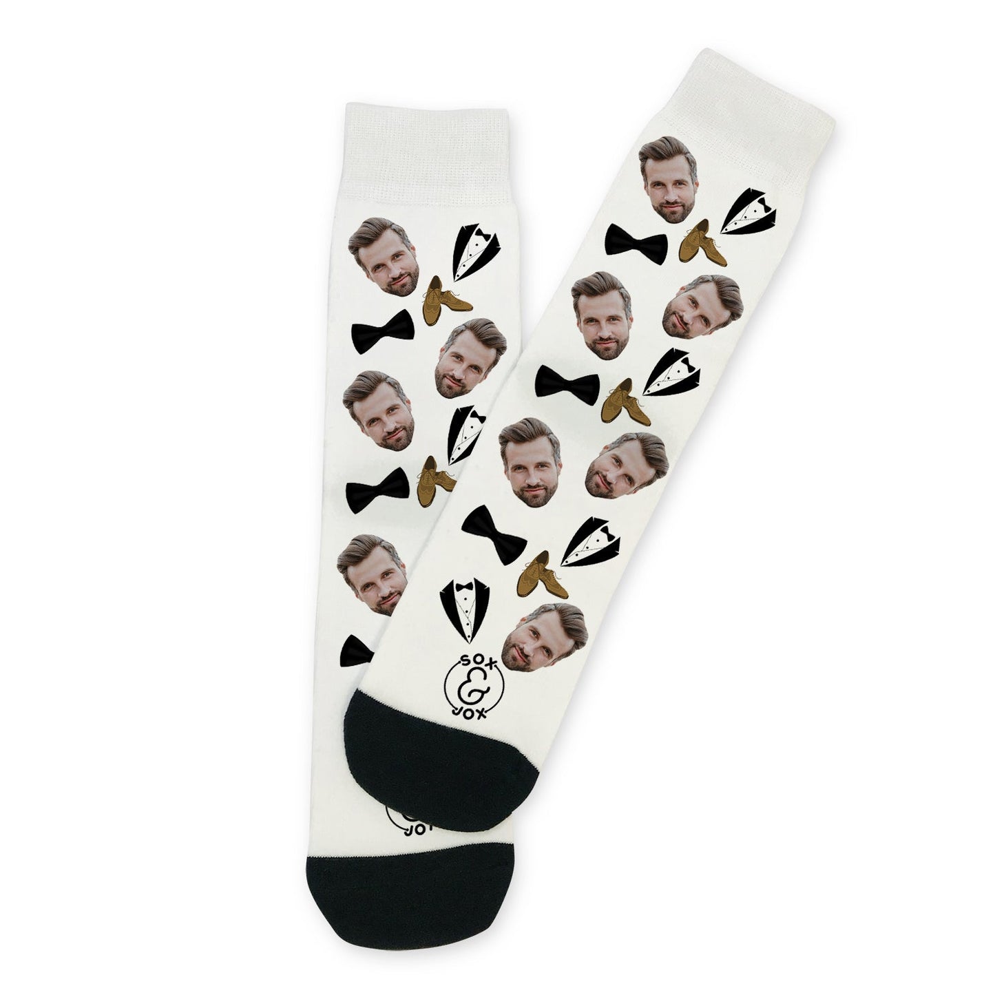 Custom Wedding socks