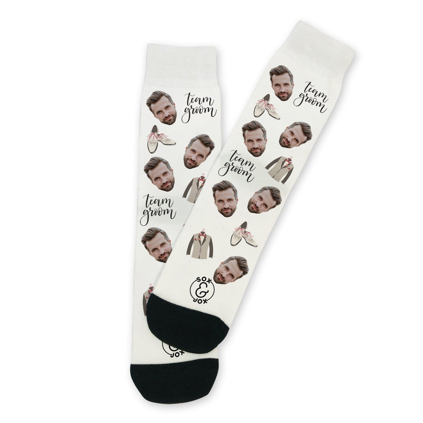Custom Wedding socks