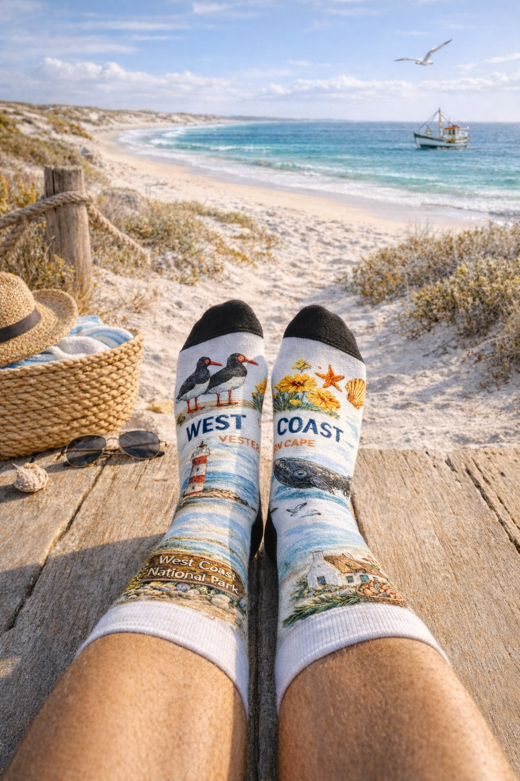 West Coast Collection Socks