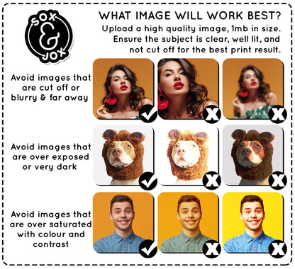 Sox and Jox Photo Requirements 